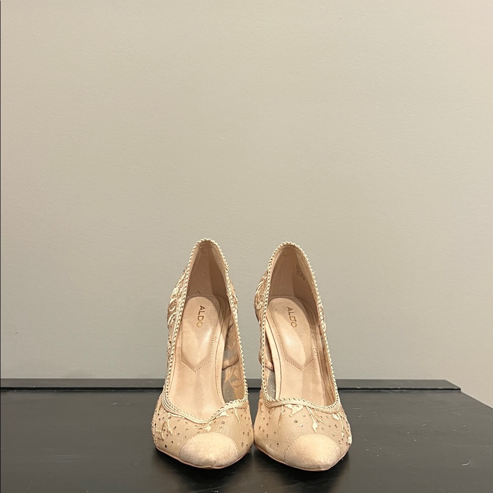 Aldo Elegant Beige Heels
